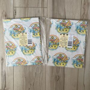 Vintage Noah’s Ark Baby Gift Wrap American Greetings Wrapping set of 2